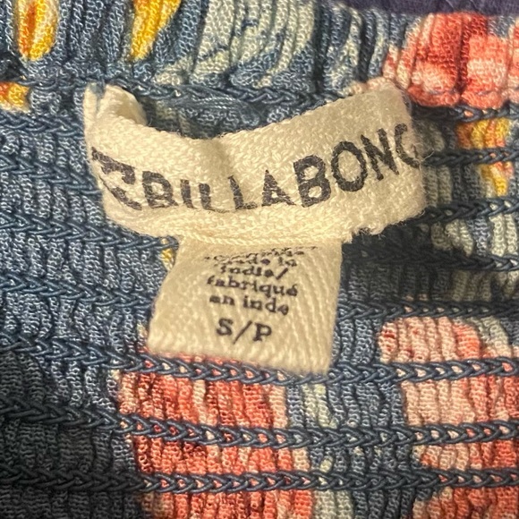 Billabong Free Flows Floral off the Shoulder Top - Picture 6 of 6